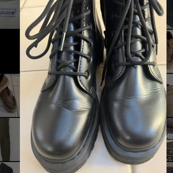 Dr Martens Vegan Platform Jadon ll Boot in Size 11 - Picture 6 of 8